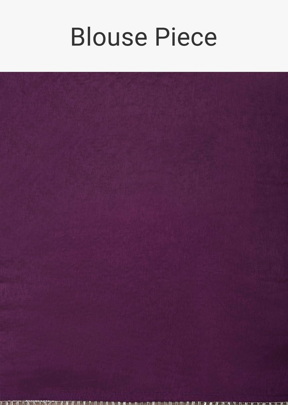 Purple Silk Bandhani Print Saree With Gota Embroidery And Unstitched Blouse Piece