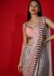 Rose Pink Raw Silk Blouse Embellished With Sequins