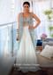 Roshni Chopra In Blue Embroidered Crop Top With White Palazzo Suit