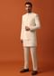 Classic White Men’s Jodhpuri Set For Wedding Elegance