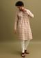 Multicolour Printed Cotton Kurta And Pant