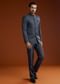 Blue Jodhpuri Suit With Cutdana Embroidery