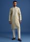 Pista Green Silk Hand Embroidered Kurta Set
