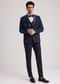 Blue Silk Tuxedo With Resham Work