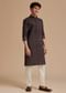 Blue Cotton Geometric Printed Kurta Set
