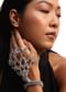 Silver And Grey Handcrafted Hand Harness In Mix Metal