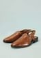 Tan Strappy Single Monk For Men In Leather With A Buckle