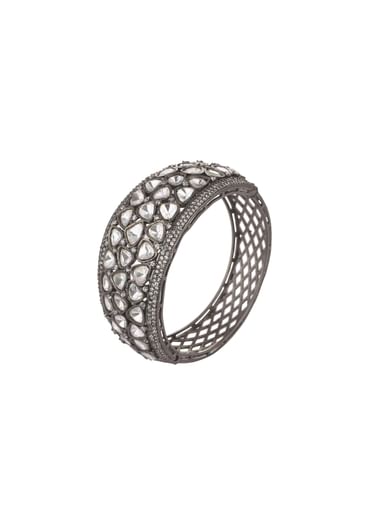 Two Tone Victorian Style Kada In Fusion Style