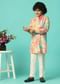 Multi Color Vibrant Kurta Set For Boys
