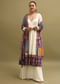 White Embroidered Crepe Kurta Suit Set