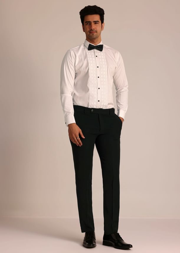 Wine Velvet Suit Set With Zardosi Detailing