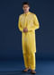 Yellow Bandhani Silk Kurta Set
