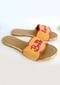 Yellow Slider Flats With Fuchsia Pink Colored Bride To Be Text And Scalloped Edge Online By Sole House